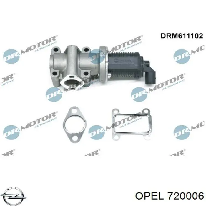 720006 Opel rodamiento de piñón 3a marcha, caja de cambios