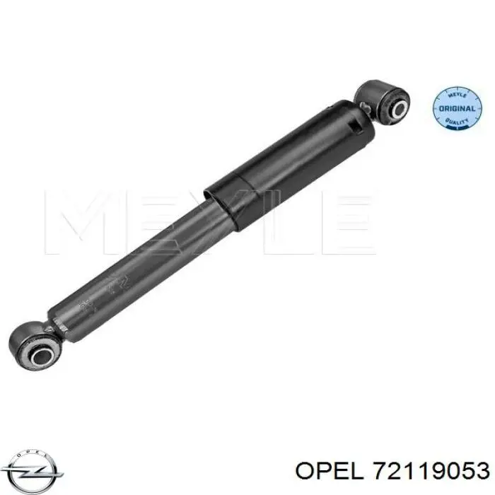72119053 Opel amortiguador trasero
