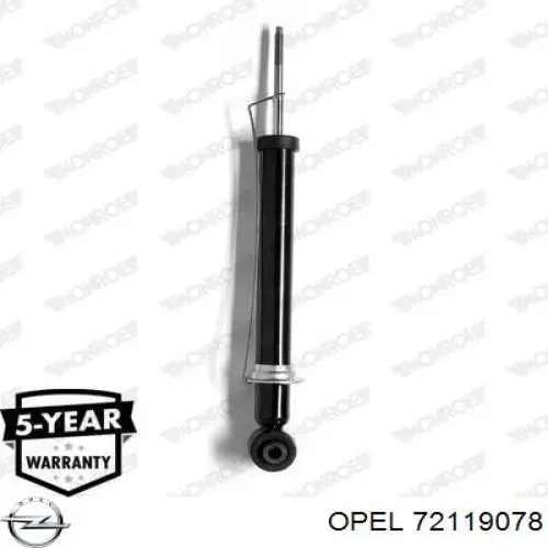 Comprar 72119078 Opel Amortiguador trasero
