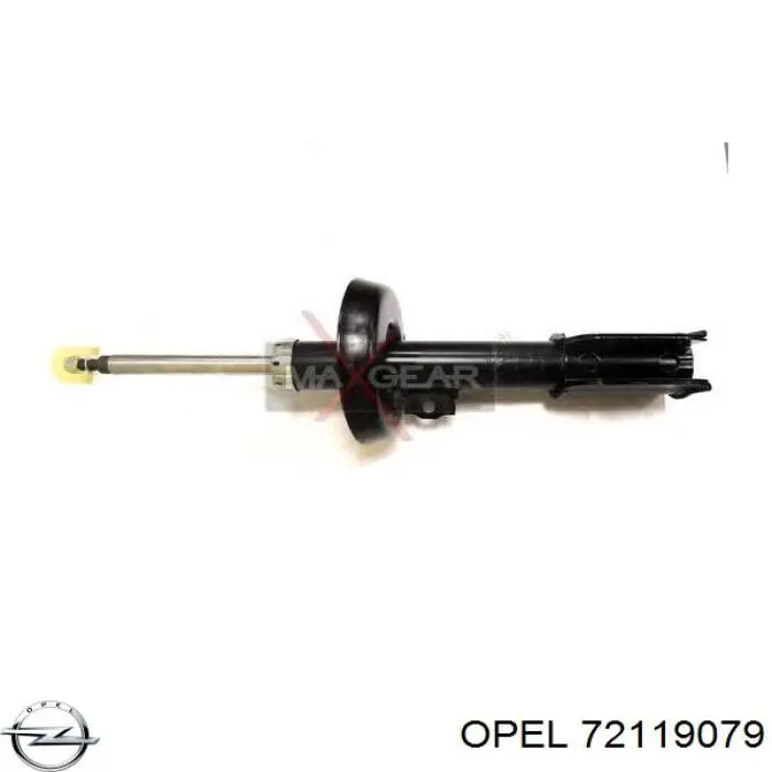 72119079 Opel amortiguador delantero izquierdo