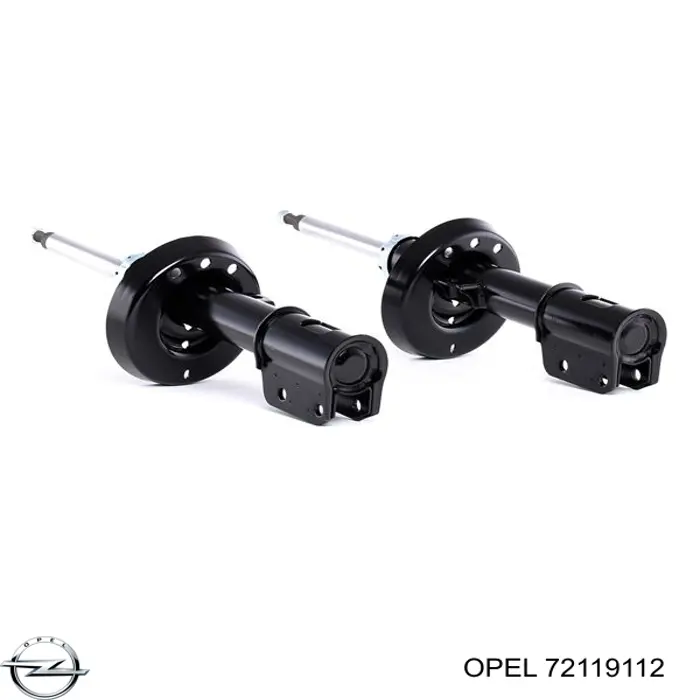 amortiguador frontal derecho Opel 72119112