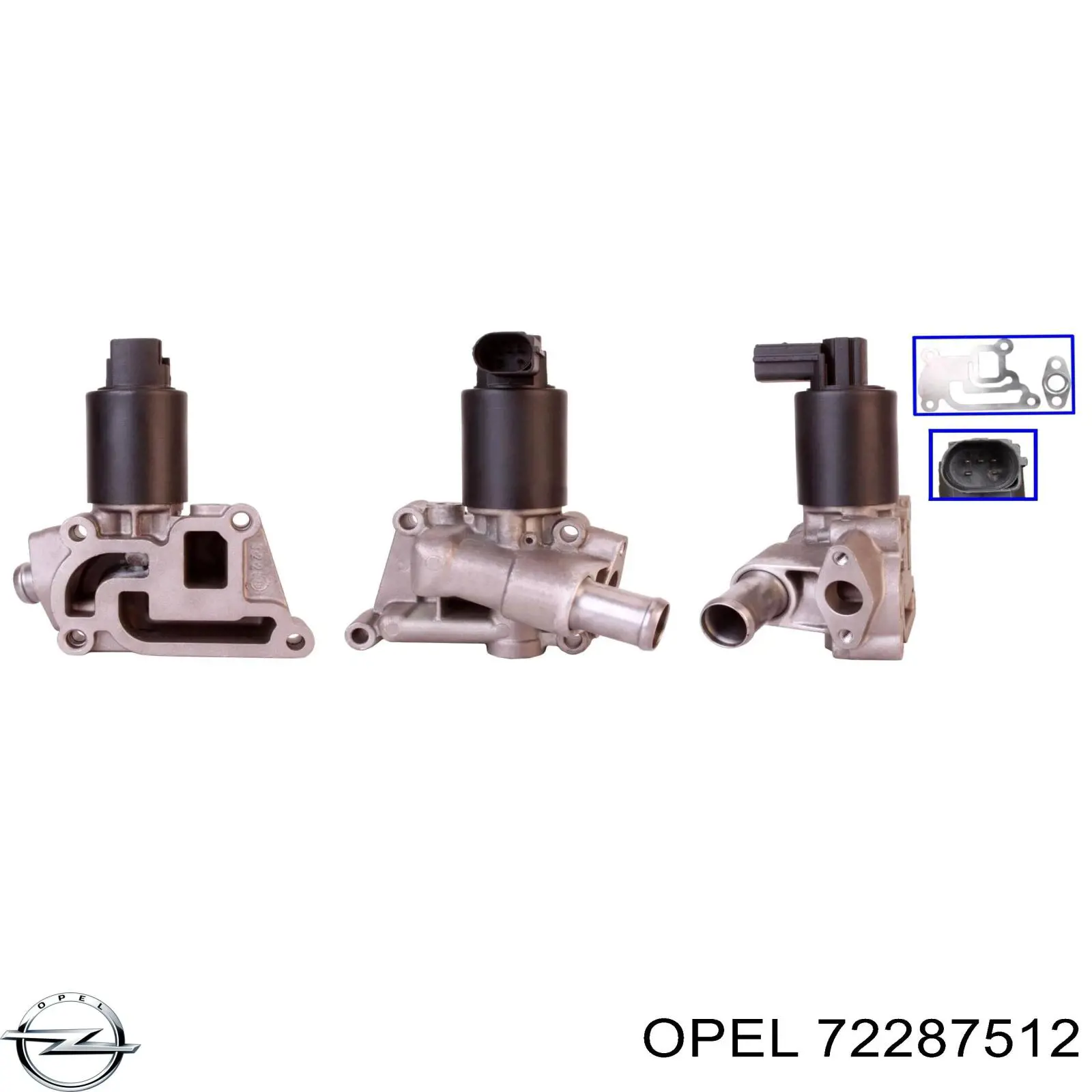 Válvula de regulación de gases Opel 72287512 precio, desde 92,93 EUR