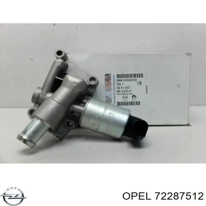 72287512 Opel Válvula EGR