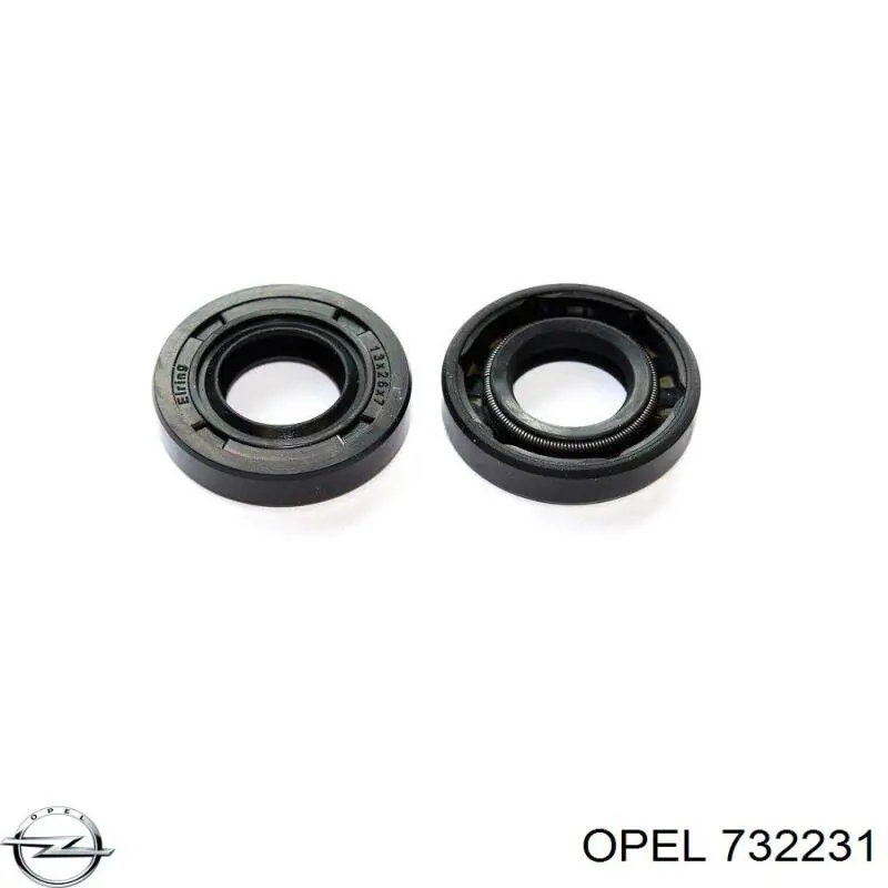 732231 Opel anillo reten palanca selectora, caja de cambios