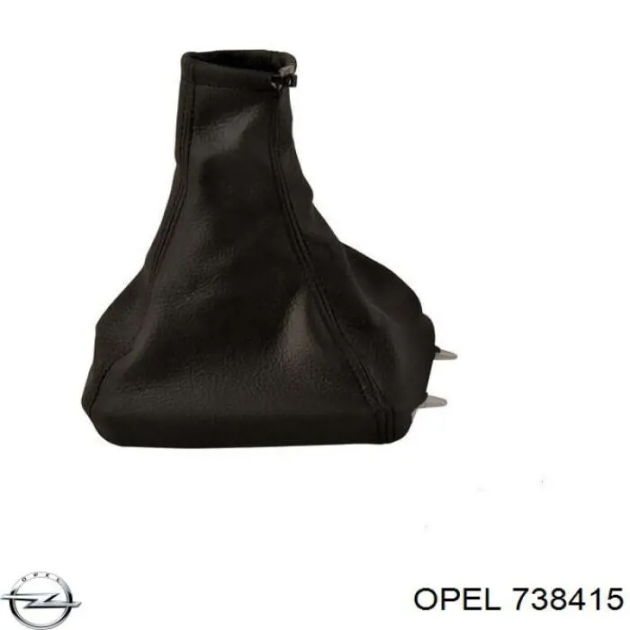 Funda de la palanca de cambios 738415 Opel