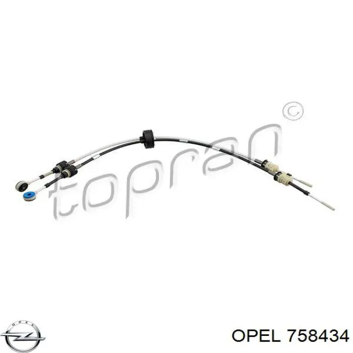 Comprar 0758434 Opel Cables De Accionamiento, Caja De Cambios