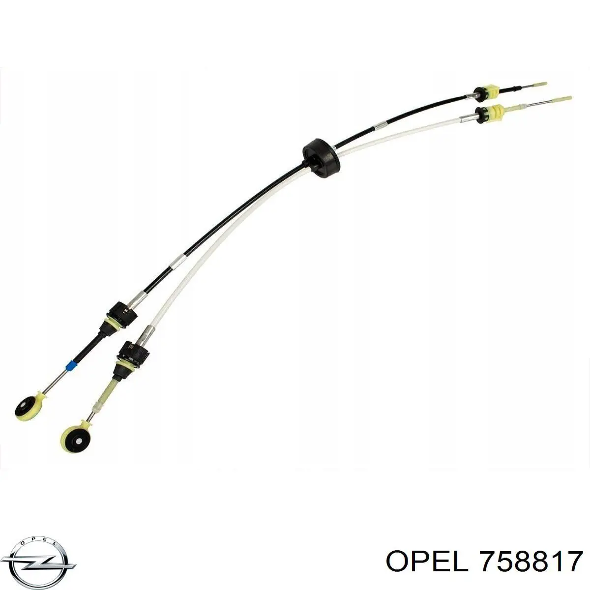 758817 Opel cables de caja de cambios