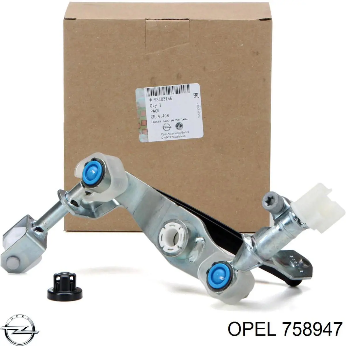 Soporte de la palanca selectora de la caja de cambios 758947 Opel
