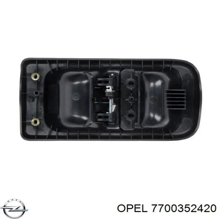 7700352420 Opel manecilla de puerta corrediza exterior derecha