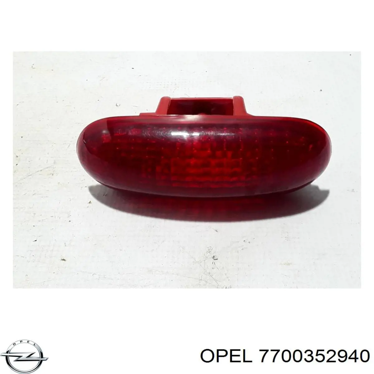 7700352940 Opel lampara de luz de freno adicional