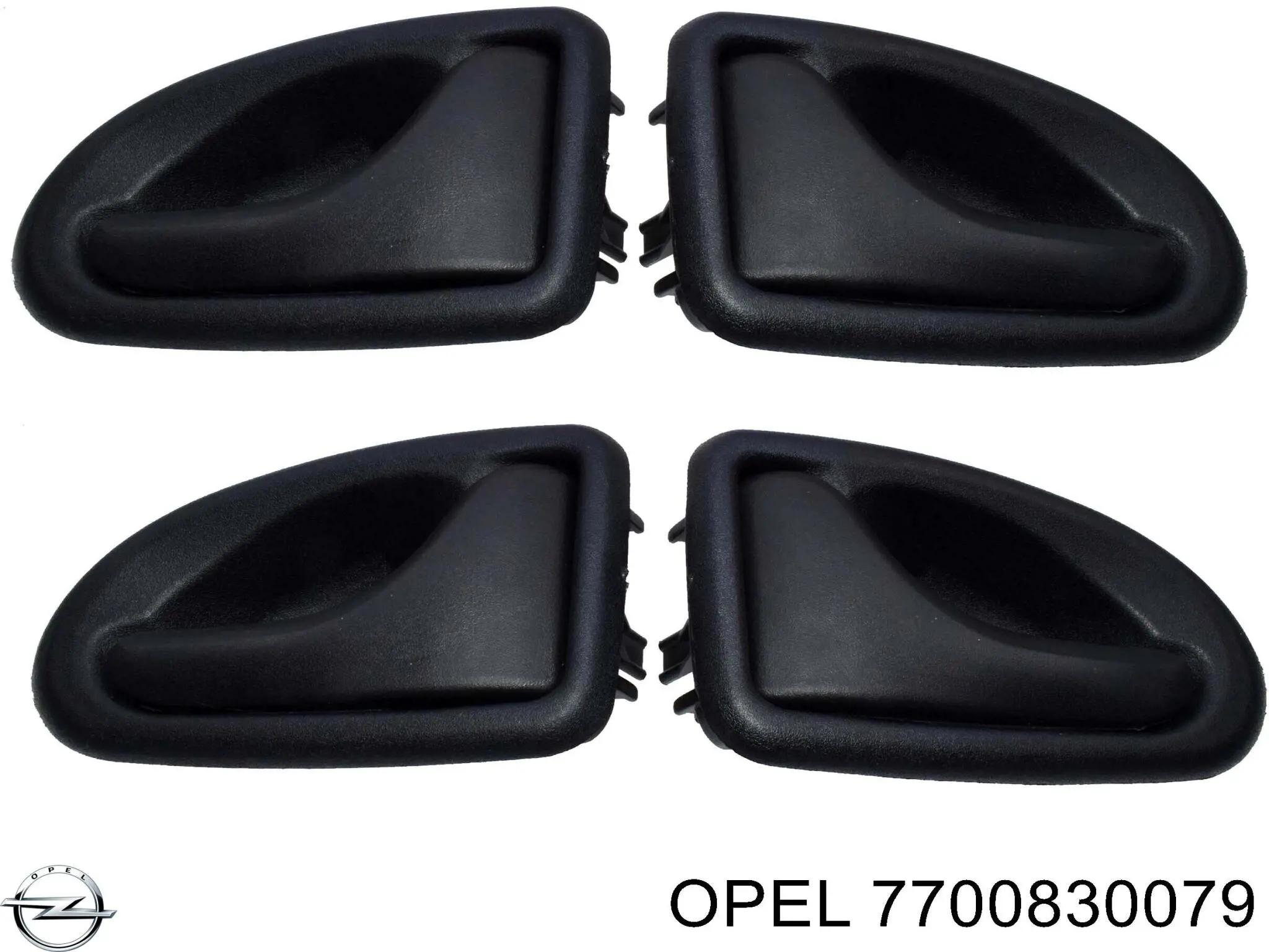 8200646938 Renault (RVI) Manija interior derecha delantera/trasera de puerta