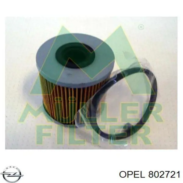 802721 Opel filtro de combustible