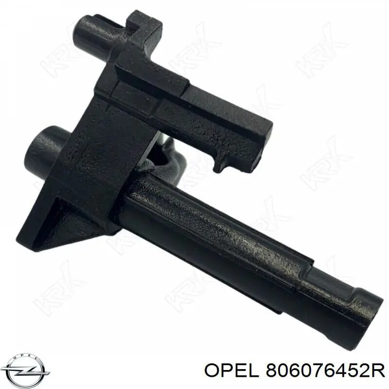 806076452R Opel Soporte de manija exterior de puerta delantera izquierda