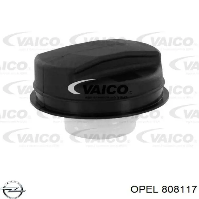 808117 Opel tapa (tapón del depósito de combustible)