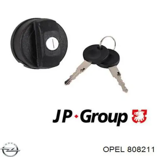 808211 Opel tapa (tapón del depósito de combustible)