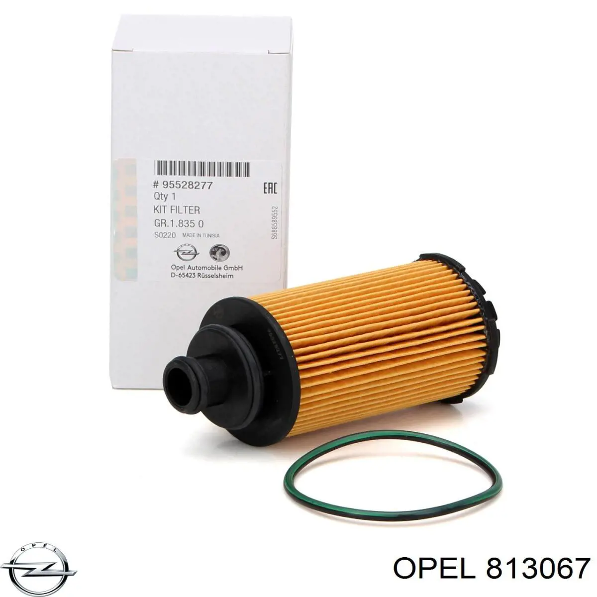 813067 Opel filtro combustible