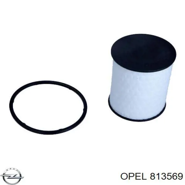 813569 Opel filtro de combustible