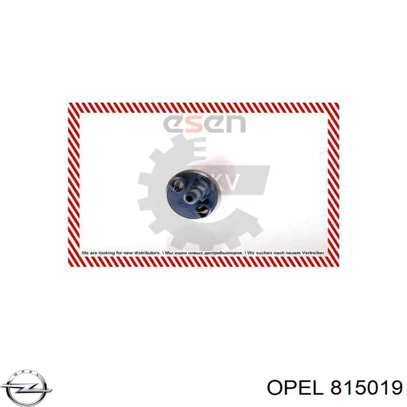 Módulo de alimentación de combustible Opel 815019
