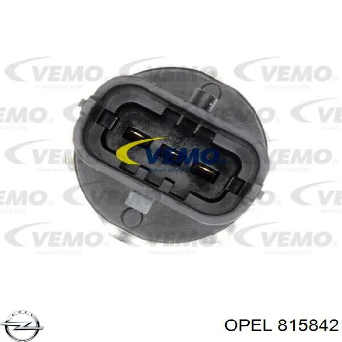 815842 Opel regulador de presión de combustible, rampa de inyectores