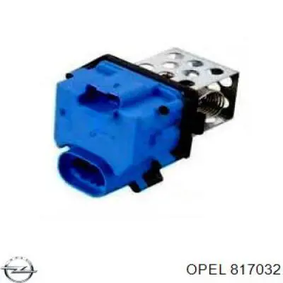 Tubería de combustible atras de las boquillas  Opel 817032