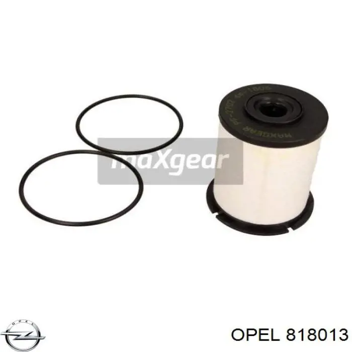 818013 Opel filtro combustible