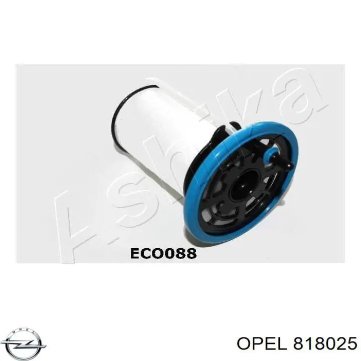 818025 Opel filtro combustible