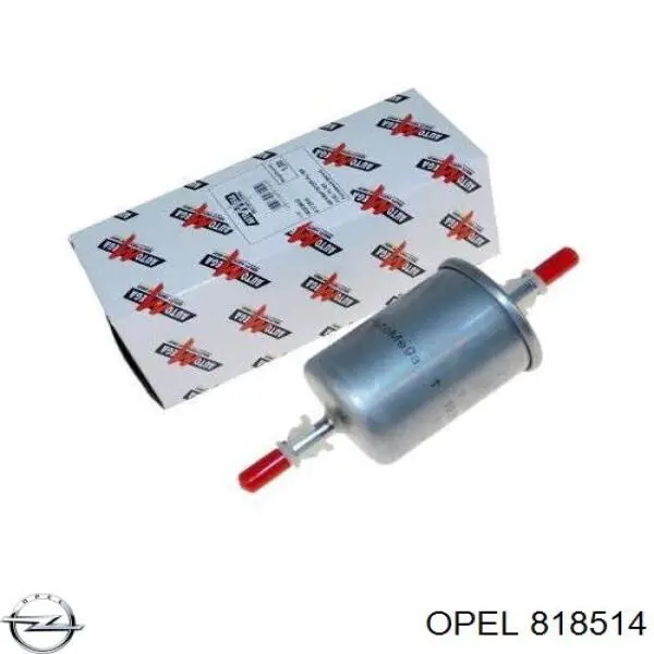 818514 Opel filtro de combustible