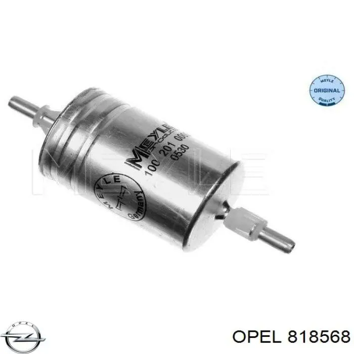 818568 Opel filtro combustible