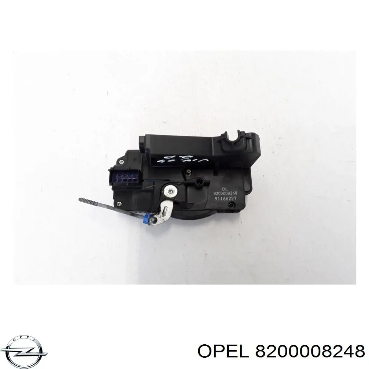 8200008248 Opel cerradura de puerta delantera derecha