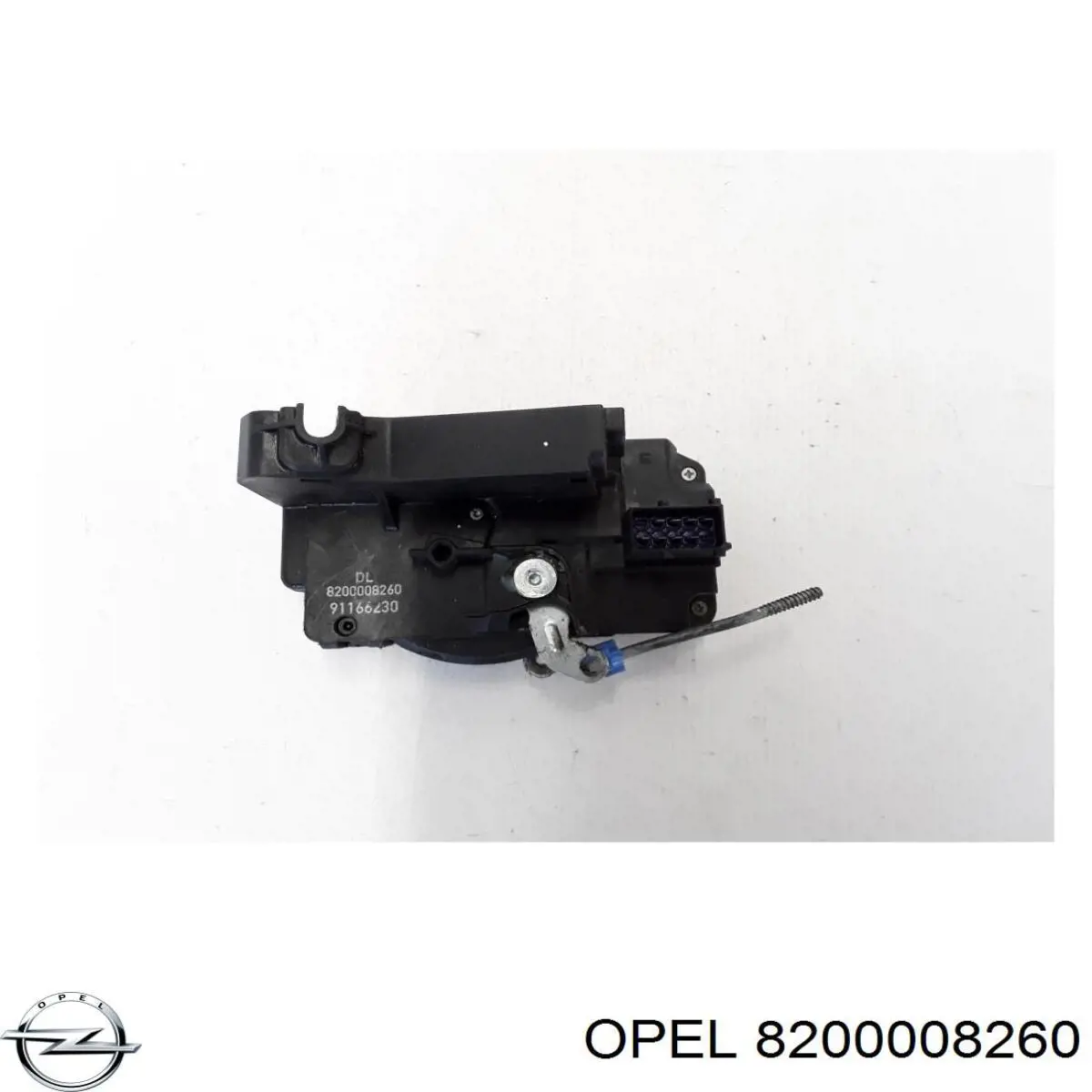Cerradura 8200008260 Opel