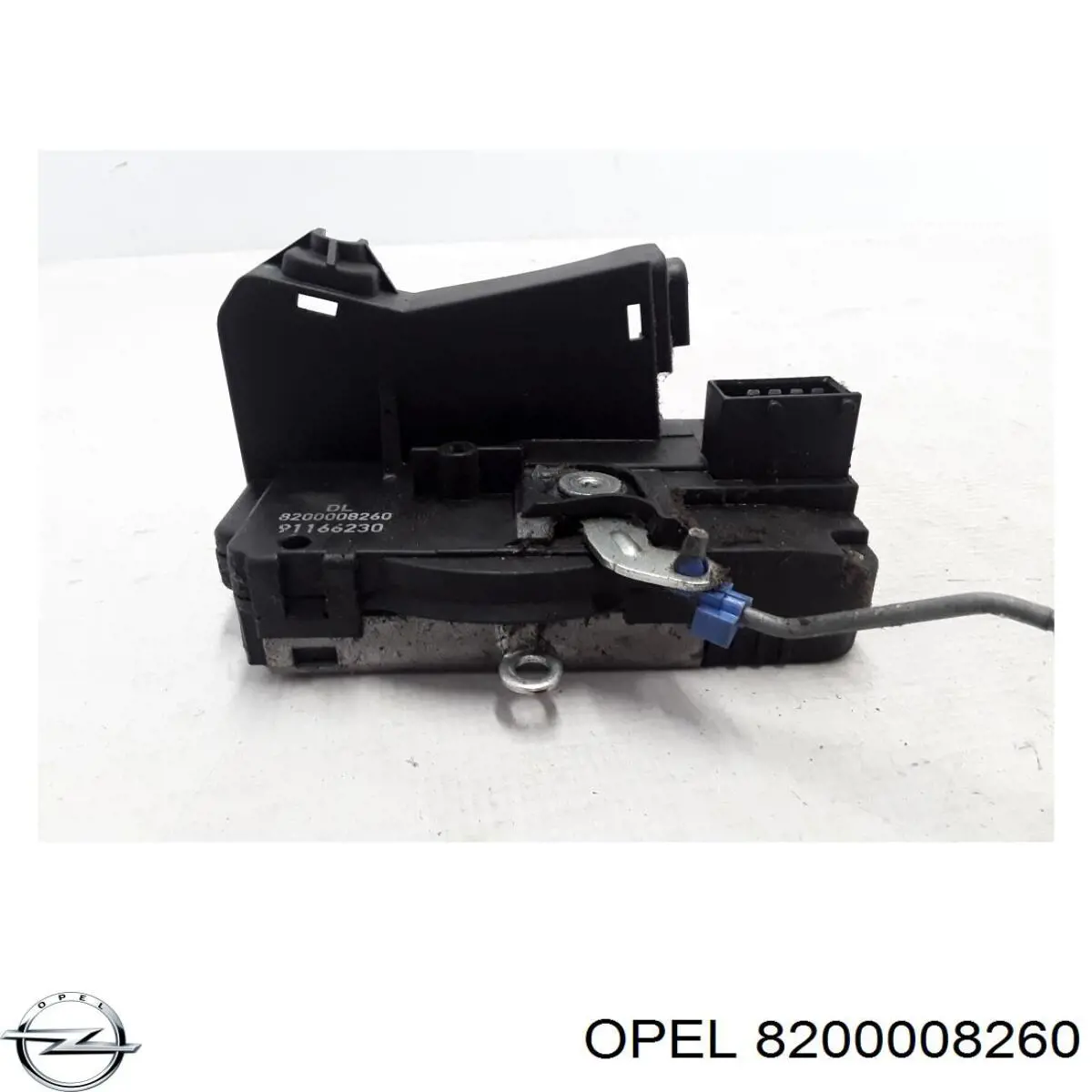 8200008260 Opel cerradura de puerta delantera izquierda