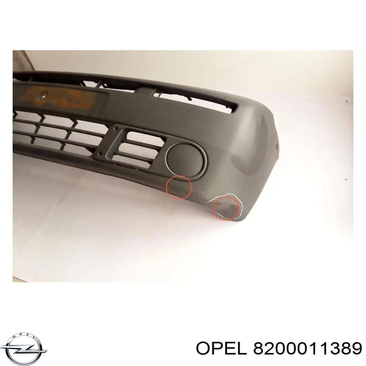 Parachoques delantero Opel 8200011389 precio, desde 134,53 EUR