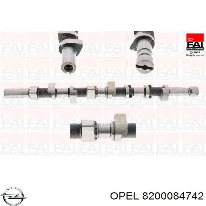 Árbol de levas Renault Espace 4 JK0