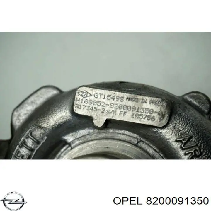 8200091350 Opel turbocompresor