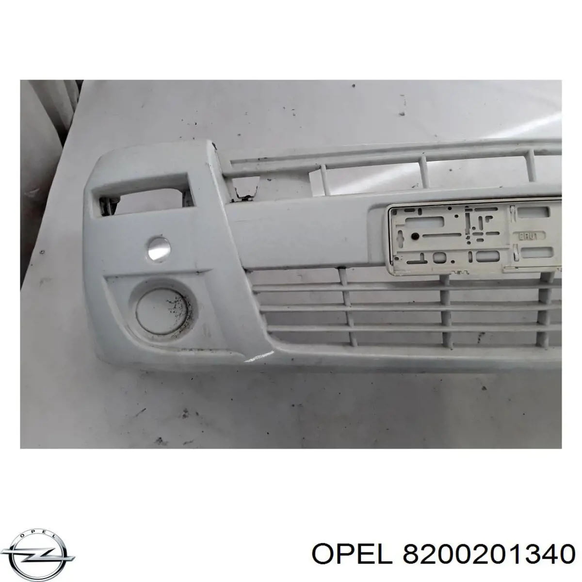 4416820 Opel paragolpes delantero