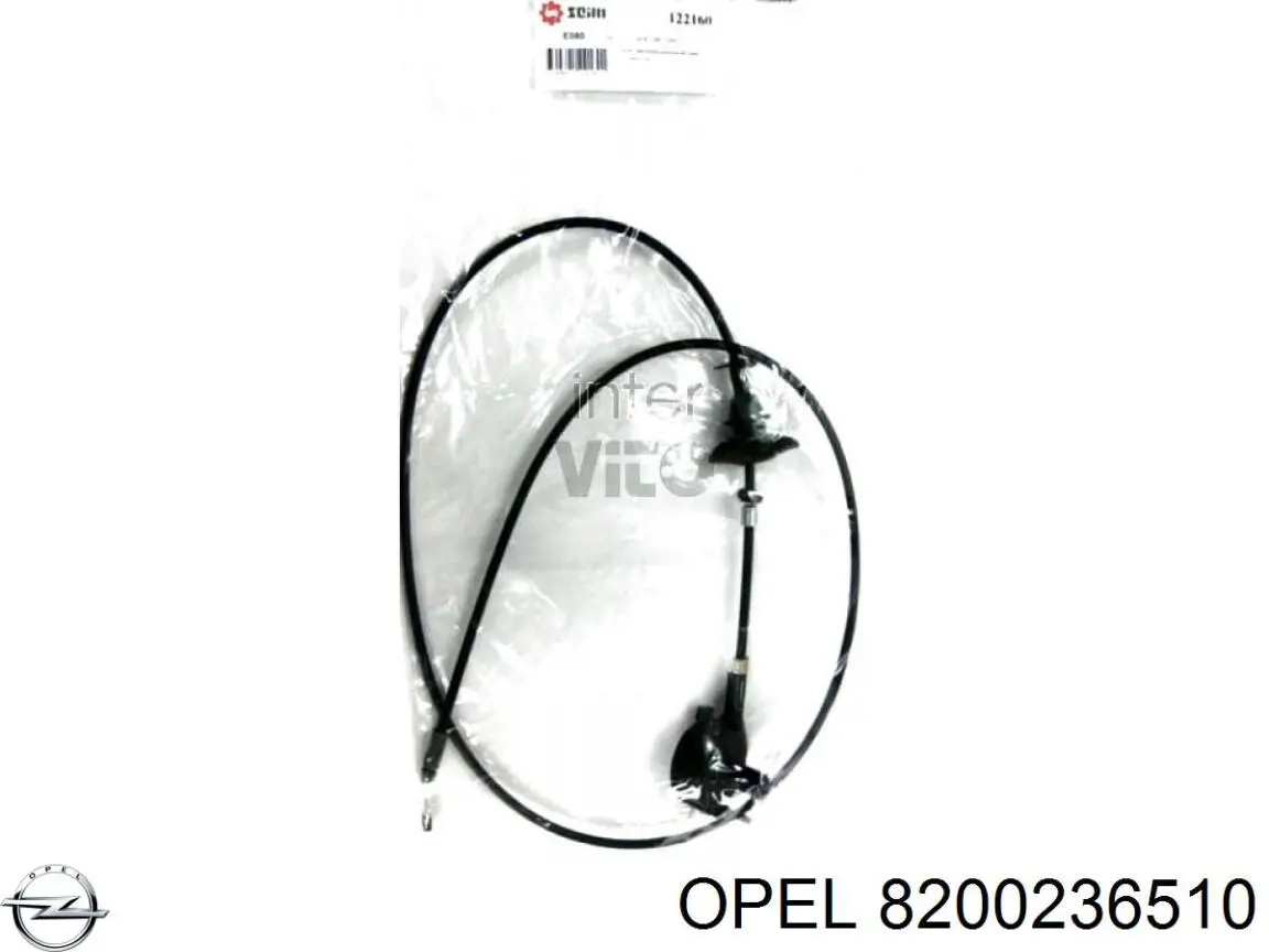 Cerradura del capó de motor Renault Espace 4 JK0