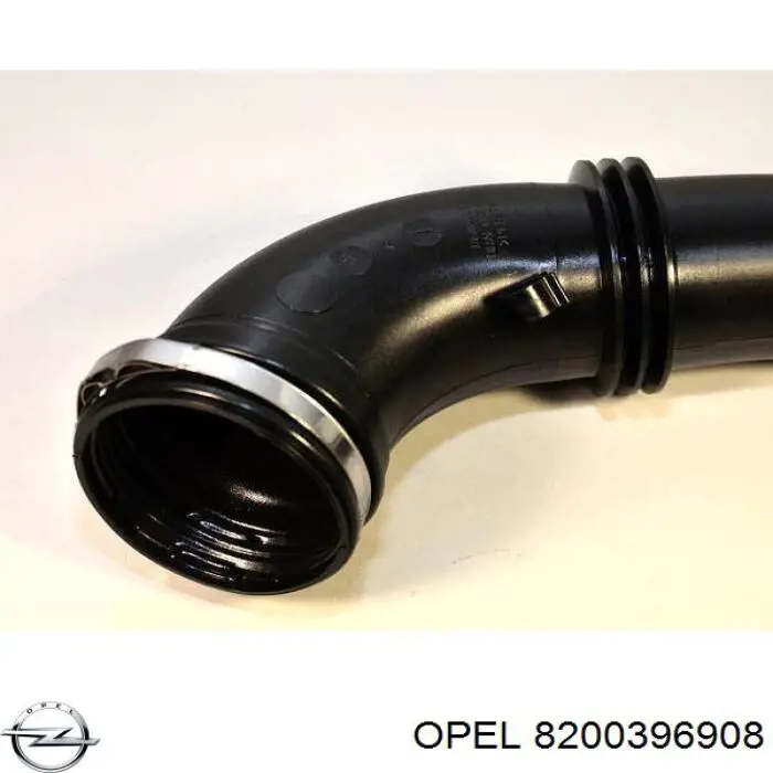Tubo de admisión de aire al turbocompresor 91167215 Opel