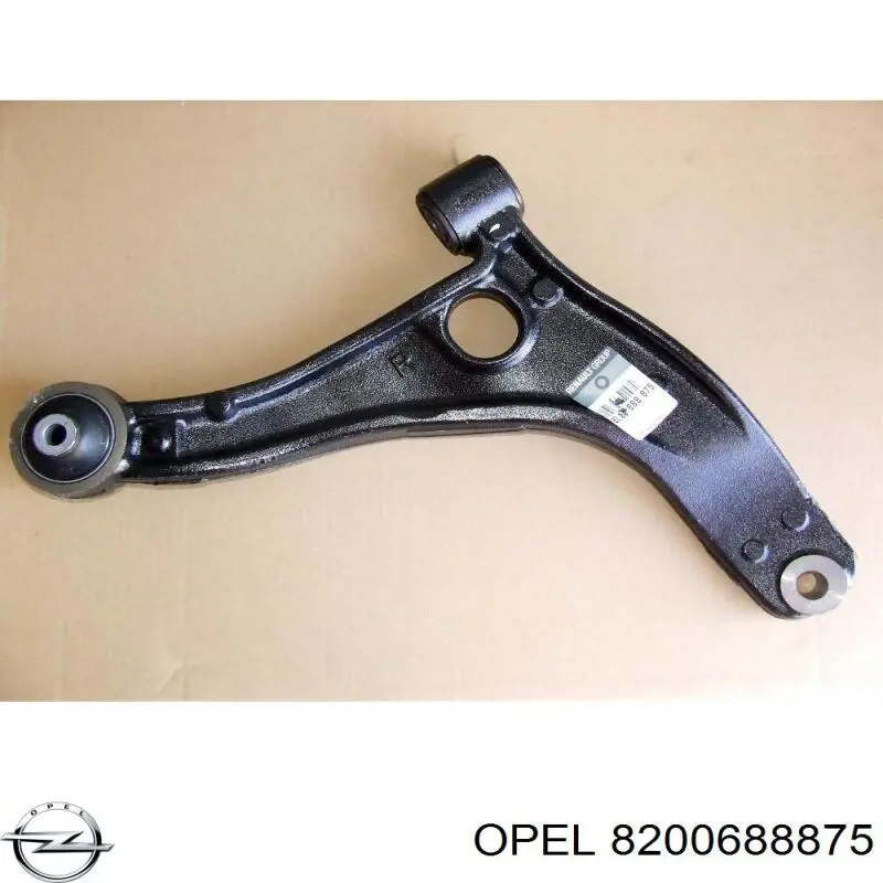 8200688875 Opel barra oscilante, suspensión de ruedas delantera, inferior derecha