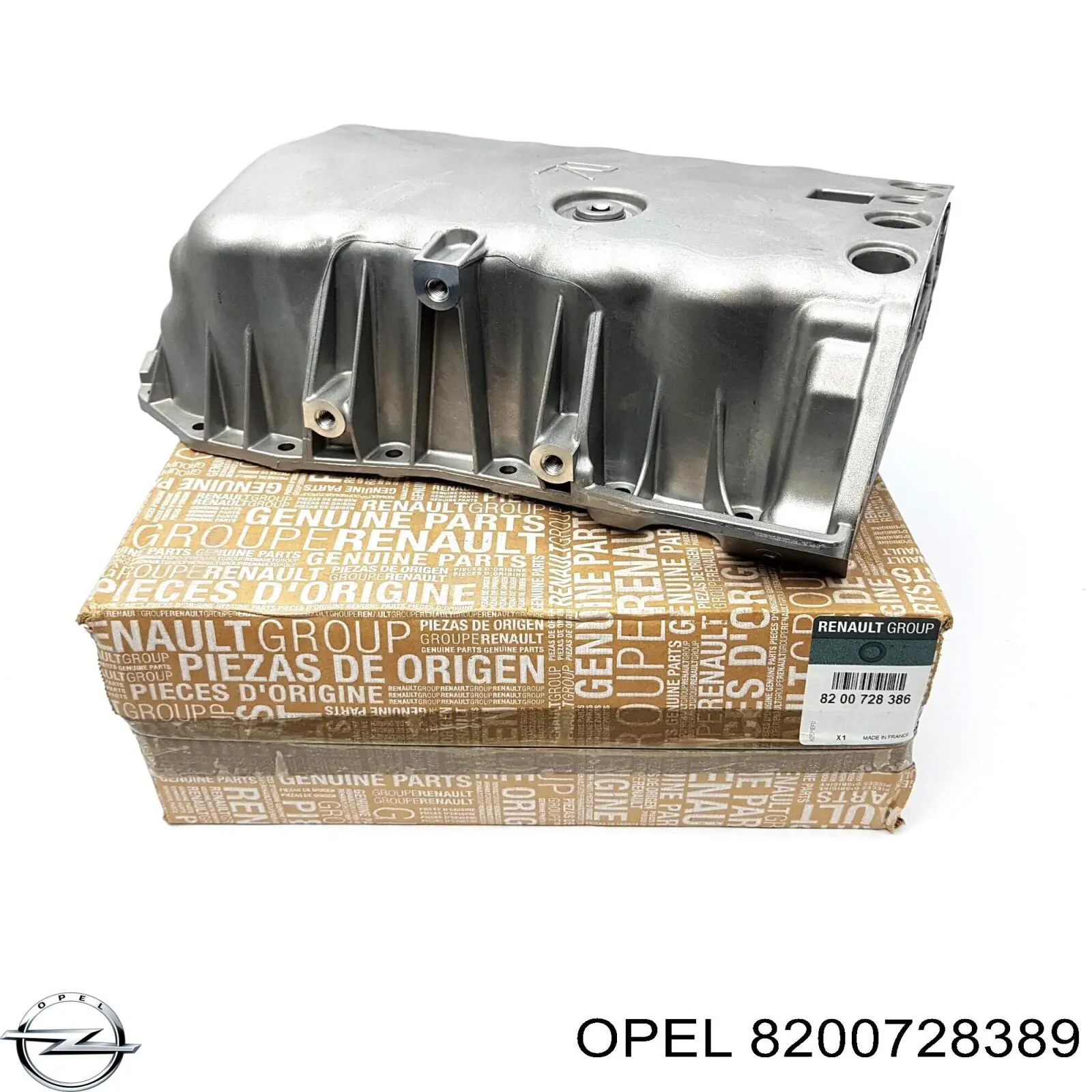 8200728389 Opel cárter de aceite