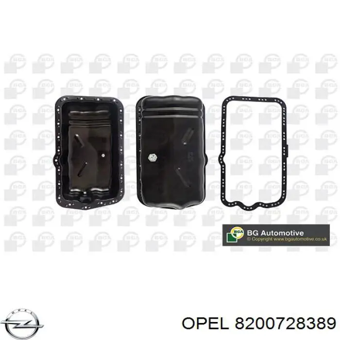 93198432 Renault (RVI) Cárter de aceite del motor