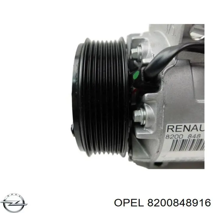 8200848916 Opel compresor de aire acondicionado