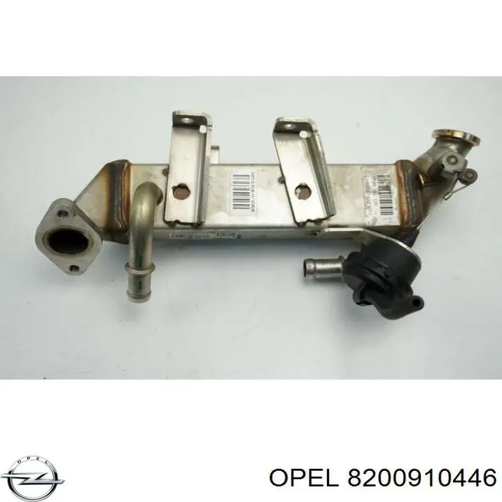 8200910446 Opel enfriador egr de recirculación de gases de escape