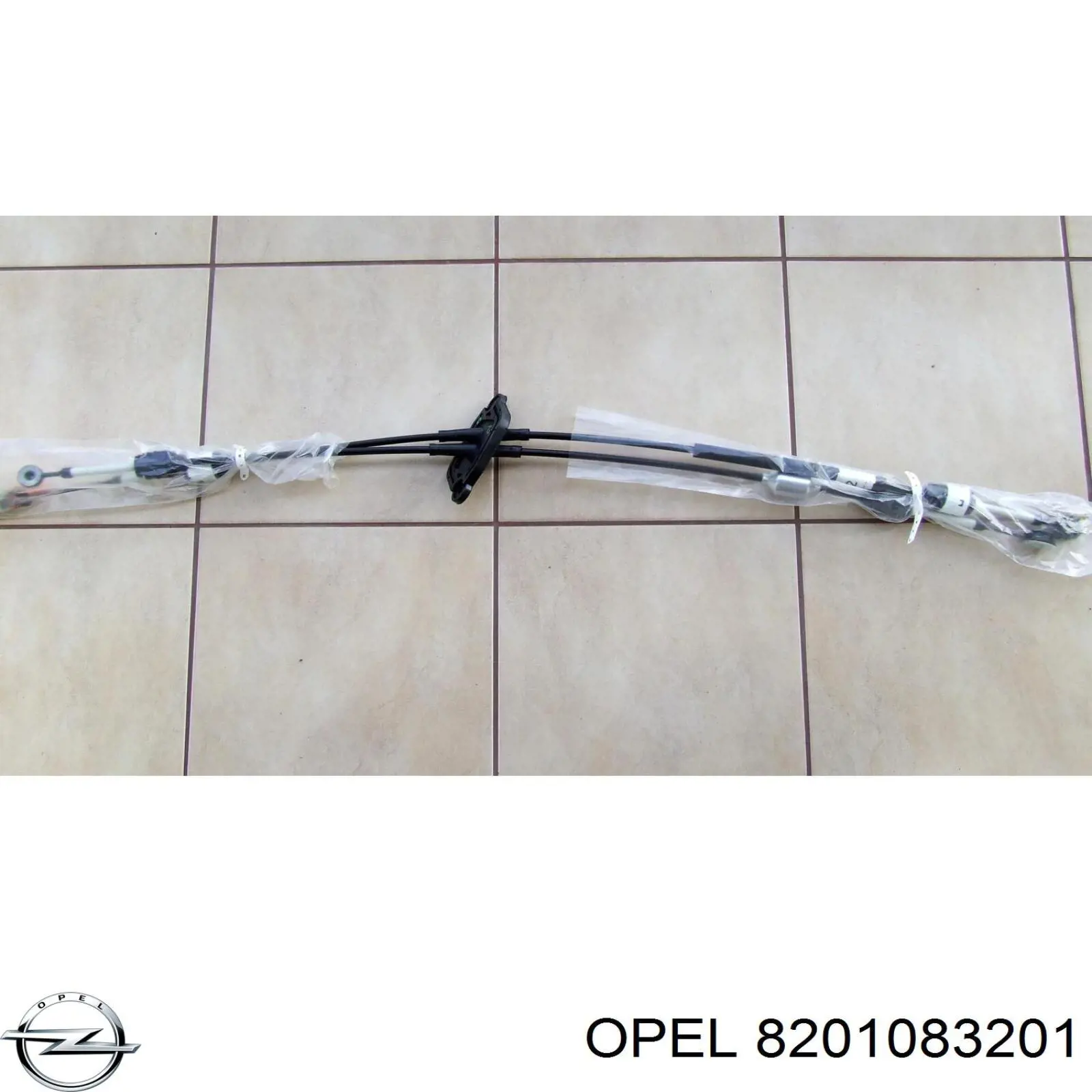 8201083201 Opel cables de accionamiento, caja de cambios