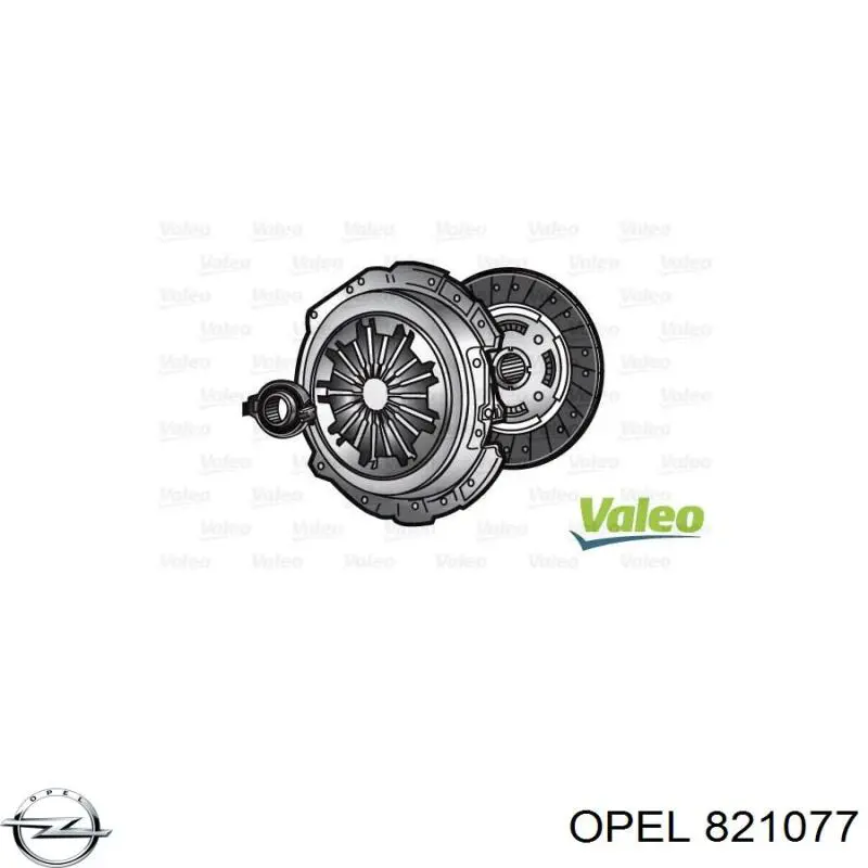 821077 Opel Inyector de combustible