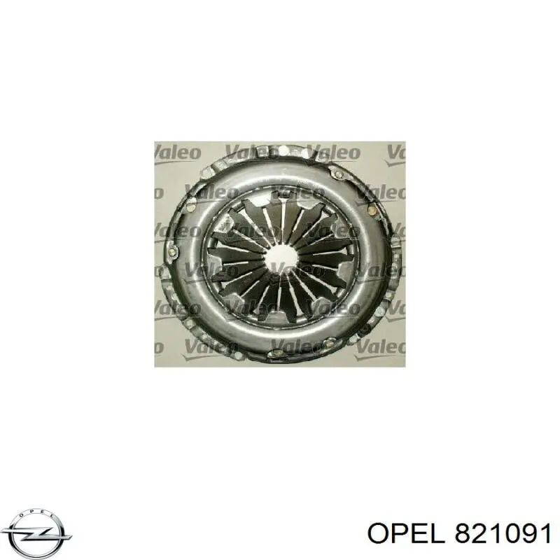 821091 Opel junta de inyectores