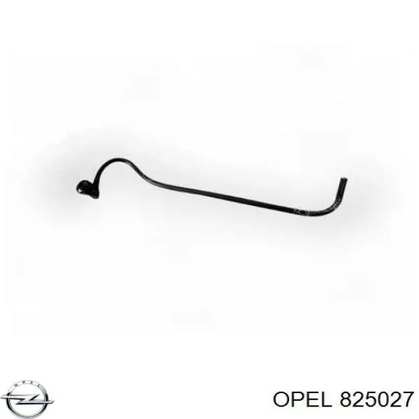 825027 Opel acelerador de calentamiento de manguera (tubo)