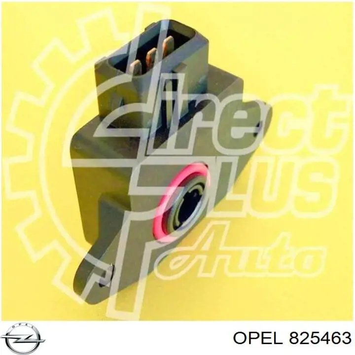 825463 Opel sensor, posición mariposa