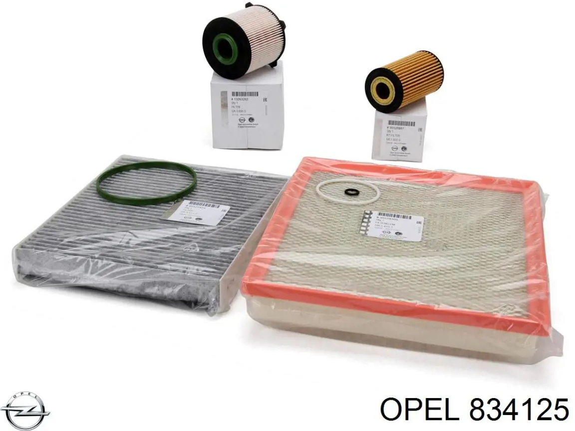Filtro de aire 834125 Opel
