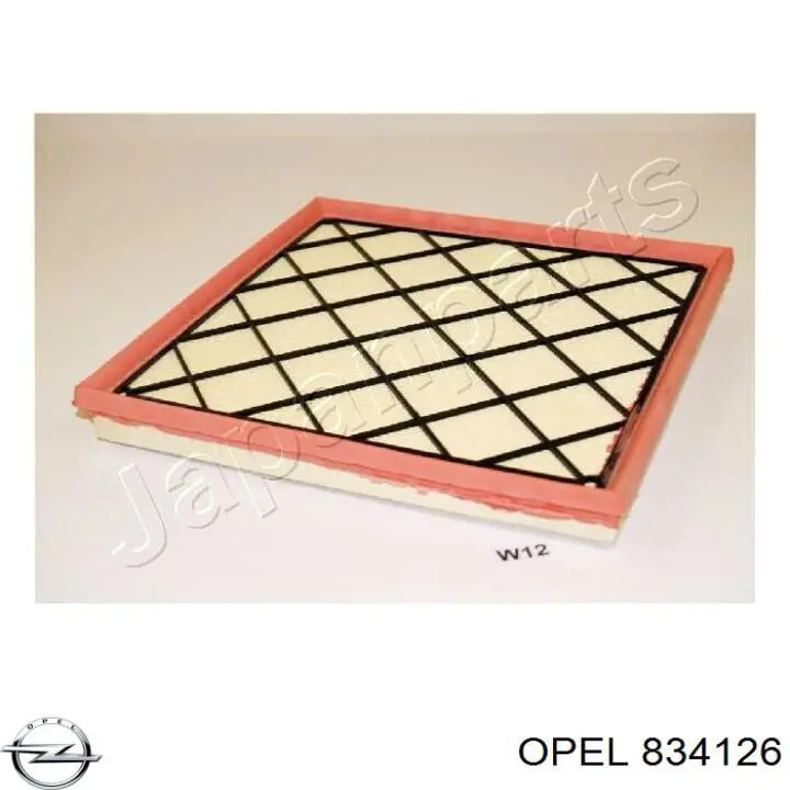 Filtro de aire 834126 Opel