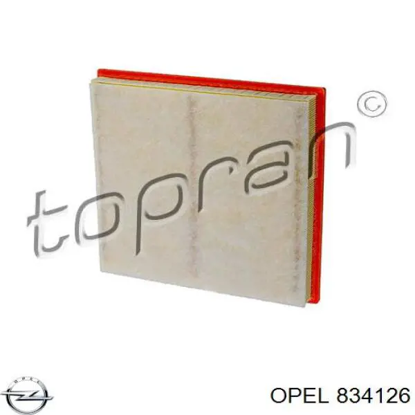 Filtro aire Opel 834126